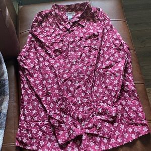 Wrangler pearl snap shirt
